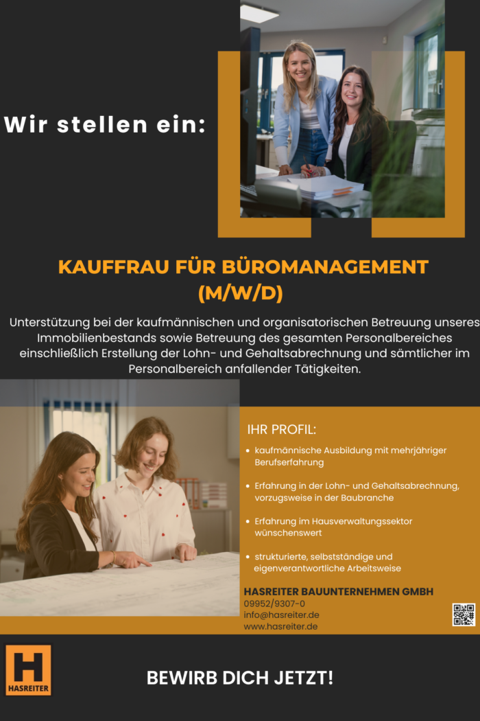 Stellenanzeige